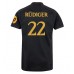 Real Madrid Antonio Rudiger #22 Tredjedrakt 2023-24 Korte ermer